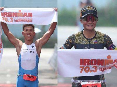 Chinese bet, Ramo pull off IRONMAN 70.3 Subic race wins - philstar.com - Philippines - Australia - Britain - China - county Del Norte