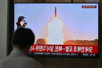 Vladimir Putin - Kim Jong Un - North Korea fires two ballistic missiles: South Korea military - philstar.com - Usa - North Korea - Japan - South Korea - Ukraine - Russia - city Seoul, South Korea - city Pyongyang