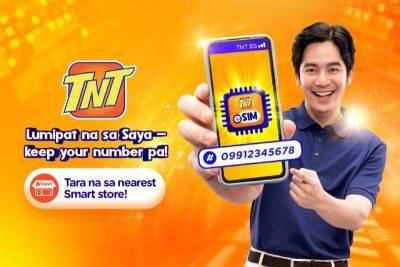 TNT e-SIM magagamit ng subscribers ng ibang network; number hindi mapapalitan | Pilipino Star Ngayon - philstar.com - Philippines - city Manila, Philippines