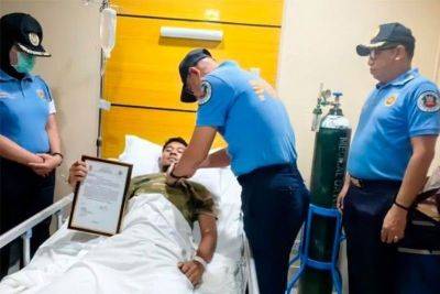 John Unson - Prexy Tanggawohn - Cop wounded in action cited - philstar.com - Philippines - city Zamboanga - city Cotabato, Philippines