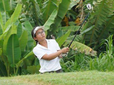 Georgina Handog - Chan zooms to 6-shot lead in JPGT Luzon Series 4 opener - philstar.com - city Santos