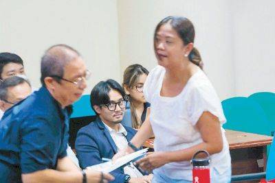 Marc Jayson Cayabyab - Francis Escudero - Alan Peter - Nancy Binay - Binay walks out of Cayetano probe - philstar.com - Philippines - Britain - city Taguig - city Manila, Philippines