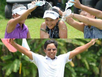 Patrick Tambalque - Rafa Anciano - Chloe Rada - JPGT Riviera golf: Anciano, Tambalque pull off wire-to-wire wins - philstar.com - Philippines