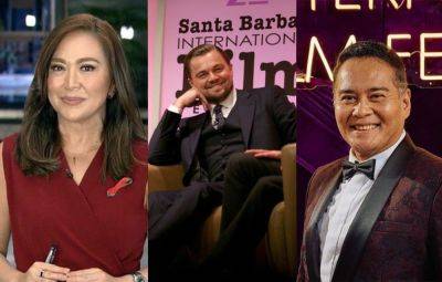 Kristofer Purnell - John Arcilla - Karen Davila - International - John Arcilla, Karen Davila back Leonardo DiCaprio's support for Masungi - philstar.com - Philippines - city Manila, Philippines