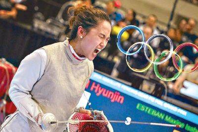 Paris Olympics - Maxine Esteban - Olympic-bound Fil-Ivorian fencer rises to No. 27 in world rankings - philstar.com - Philippines - Germany - Ivory Coast - city Manila, Philippines