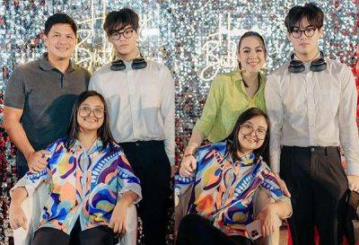 Claudine Barretto, Raymart Santiago, son Santino celebrate Sabina's 20th birthday