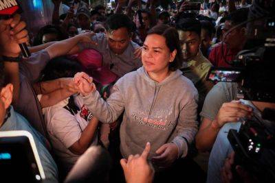 Ferdinand Marcos-Junior - Sara Duterte - Francis Escudero - Franco Jose C Baro - Sara's ratings decline - manilatimes.net - Philippines