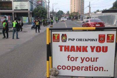 PNP checkpoints to include 4-wheel vehicles