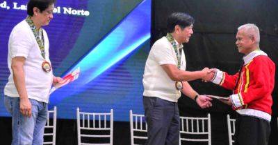 Ferdinand R.Marcos-Junior - Conrado Estrella III (Iii) - [SPLIT News Alert] PBBM Awards Land Titles to 2,857 Agrarian Reform Beneficiaries in Northern Mindanao - dar.gov.ph - county Del Norte