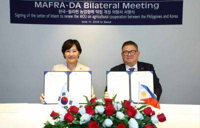 Francisco P.Tiu-Laurel - PH, Korea strengthen agri ties on 75th anniversary of bilateral relations - da.gov.ph - Philippines - North Korea - South Korea - city Seoul, South Korea - county Cooper