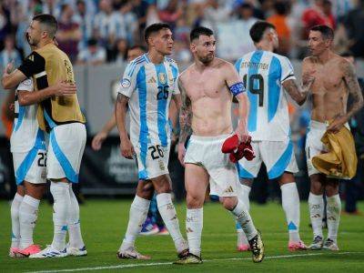 Lionel Messi - Messi says he is enjoying 'last battles' for Argentina - philstar.com - Usa - Canada - Colombia - state New Jersey - Argentina - Uruguay - Ecuador - county Major - county Miami - city Manila