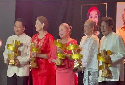 Jan Milo Severo - Cruz Iii III (Iii) - 'Huwag niyo kaming kalimutan': Eva Darren dedicates EDDYS Icon Award to fellow veteran actors - philstar.com - Philippines - city Manila, Philippines