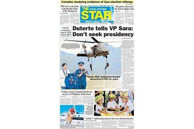 The STAR Cover (July 2, 2024) - philstar.com