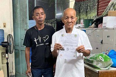 Ian Laqui - Justice - Philippines’ oldest political prisoner released - philstar.com - Philippines - city Muntinlupa - city Manila, Philippines