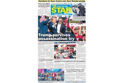 The STAR Cover (July 15, 2024) - philstar.com