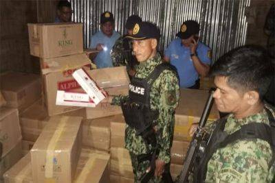 John Unson - Prexy Tanggawohn - Cops seize P1.5-M worth of cigarettes from Sulu, Tawi-Tawi operations - philstar.com - Indonesia - Malaysia - region Office-Bangsamoro - city Cotabato - city Bongao