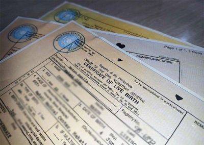 NBI finds 1,200 fake birth certificates in Davao del Sur