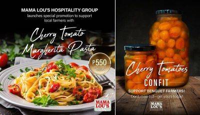 Mama Lou’s launches Cherry Tomato Margherita Pasta to support local farmers