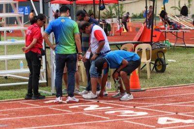 Caecent Noot Magsumbol - Commissioner Edward Hayco confirms: Track oval occurate, lines not | The Freeman - philstar.com - Philippines