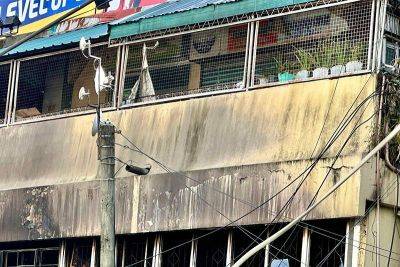 Ferdinand Marcos-Junior - Artemio Dumlao - Baguio’s first shopping mall —Maharlika — gutted by fire - philstar.com - city Baguio
