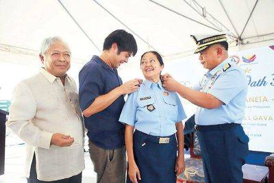 Evelyn Macairan - Jaime Bautista - Armand Balilo - Liza Marcos - Ronnie Gil - Liza Marcos joins PCG Auxiliary - philstar.com - Philippines - city Manila, Philippines