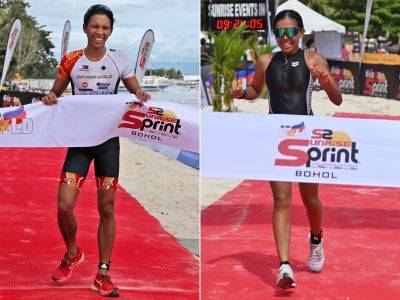 Mascariñas, Belen rule Sunrise Sprint triathlon - philstar.com - Philippines - city Manila, Philippines