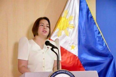 Sara Duterte says 'designated survivor' remark not a threat, but also not a joke