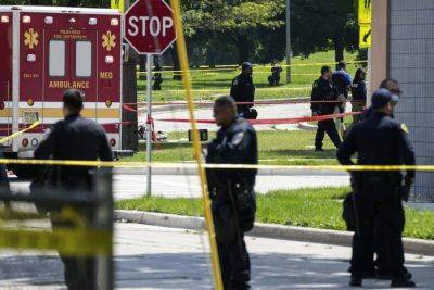 Associated Press - Officers shot, killed a man wielding two knives blocks away from the Republican National Convention - manilatimes.net - city Milwaukee - state Ohio - state Wisconsin