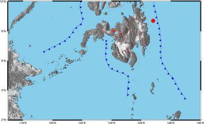 Magnitude 5.2 earthquake strikes waters off Surigao del Sur