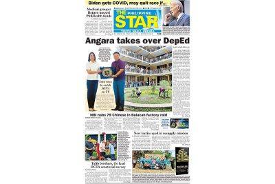 The STAR Cover (July 19, 2024) - philstar.com