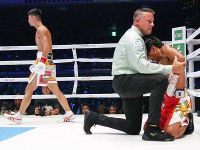 Dino Maragay - Nakatani makes quick work of Astrolabio in 1st round KO - philstar.com - Philippines - Japan - city Tokyo, Japan - city Manila, Philippines