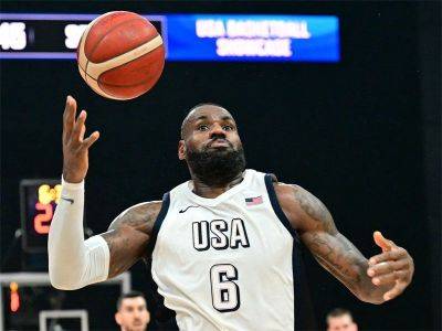 Paris Olympics - Anthony Davis - Basketball - South Sudan give USA huge scare in Olympic basketball warmup - philstar.com - Usa - Britain - city Manila - South Sudan - city London, Britain