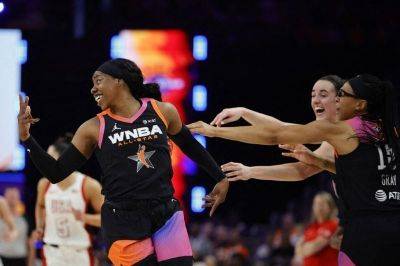 Olympics - Caitlin Clark - Team WNBA stuns USA Olympic squad in All-Star Game thriller - philstar.com - Philippines - Usa - New York - state Indiana - city Las Vegas - city Chicago - city Manila, Philippines - city Phoenix