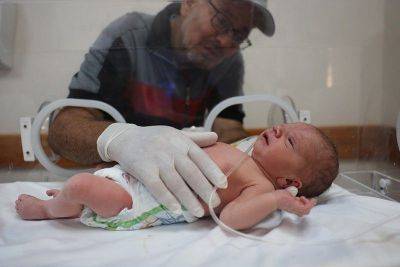 Gaza hospital says newborn saved from dead mother's womb - philstar.com - Israel - Saudi Arabia - Palestine - city Gaza