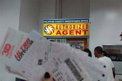 Rainier Allan Ronda - Charity - Cainta bettor wins P12.73 million lotto pot - philstar.com - Philippines - city Manila, Philippines