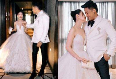 Jan Milo Severo - Barbie Forteza - Barbie Forteza, Jak Roberto stun in wedding-like outfits at GMA Gala 2024 - philstar.com - Philippines - city Manila, Philippines