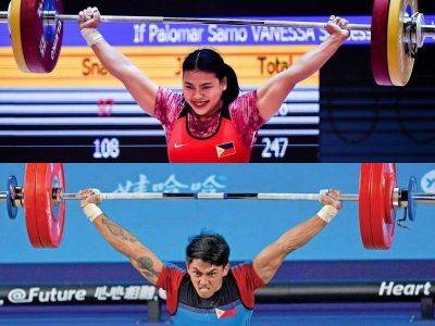 Joey Villar - Paris Olympics - Vanessa Sarno - John Ceniza - Paris hopes high for weightlifters Sarno, Ceniza - philstar.com - Philippines - Usa - Indonesia - France - Germany - China - Romania - Italy - Ecuador - county Miller - city Tokyo - city Manila, Philippines