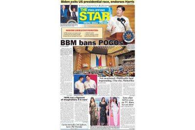 The STAR Cover (July 23, 2024) - philstar.com