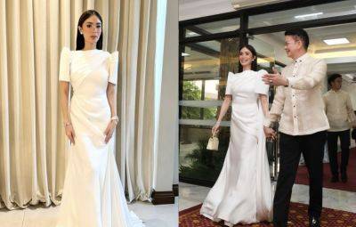 Kristofer Purnell - Chiz Escudero - Mark Bumgarner - Michael Leyva - 'Very simple, no meaning': Heart Evangelista defends SONA 2024 outfit - philstar.com - Philippines - city Manila, Philippines