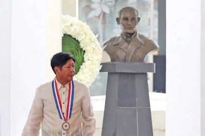 Helen Flores - Marcos to youth: Emulate Mabini - philstar.com - Philippines - city Santo - city Manila, Philippines