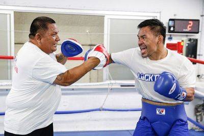 Manny Pacquiao - Dino Maragay - Pacquiao 'all-business' vs Japanese kickboxer - philstar.com - Philippines - North Korea - Japan - city Seoul - city Manila, Philippines
