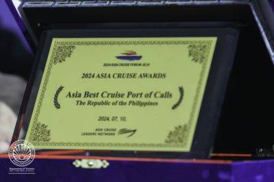 Genivi Verdejo - International - PH wins Best Ports of Call 2024 award - manilatimes.net - Philippines