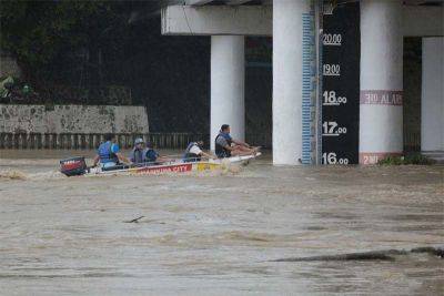 Kristine DagunoBersamina - Marikina River on first alarm as water level decreases - philstar.com - Philippines - city Manila, Philippines