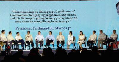 Ferdinand R.Marcos - Conrado M.Estrella - PBBM, DAR, Ends Farmers’ Debt With New Agrarian Reform - dar.gov.ph - region Ilocos - city Pasay