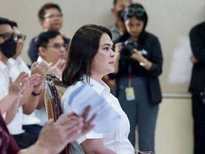 Edcel Lagman - Sara Duterte - Cristina Chi - OVP confirms VP Sara on 'personal' trip abroad amid 'Carina' onslaught - philstar.com - Philippines - Germany - city Manila, Philippines