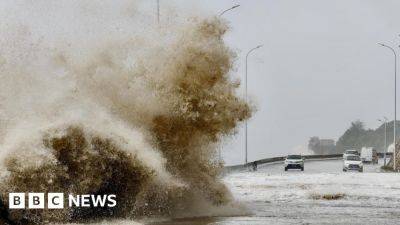 Typhoon Gaemi hits China after deaths in Taiwan and Philippines - bbc.co.uk - Philippines - China - Taiwan - Burma