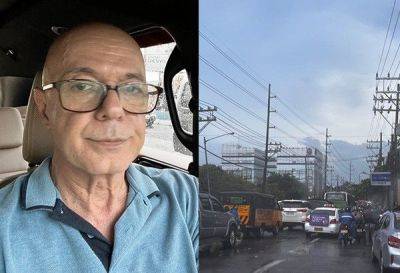 Michael de Mesa thankful for car towed after over 22 hours stuck due to 'Carina' flood
