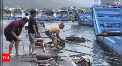 Nearly 300,000 displaced in eastern China as Typhoon Gaemi hits - timesofindia.indiatimes.com - Philippines - China - Taiwan - province Fujian - city Manila - province Guangdong