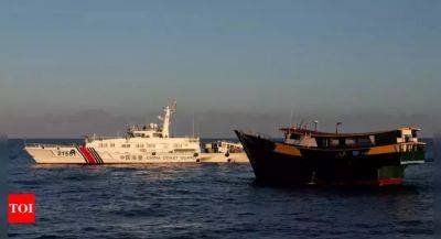 Sierra Madre - Enrique Manalo - Wang Yi - Philippines says 'no incidents' as it resupplies hotspot reef - timesofindia.indiatimes.com - Philippines - China - Laos - city Beijing - city Manila