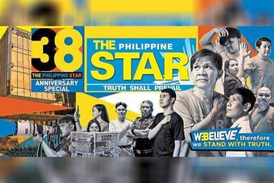 38 years of believing truth shall prevail - philstar.com - Philippines - city Manila, Philippines